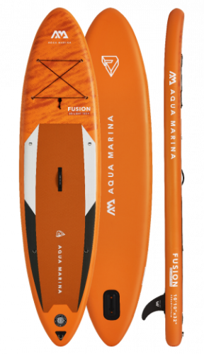 Sup доска надувная с веслом Aqua Marina fusion 10'10 в Уфе