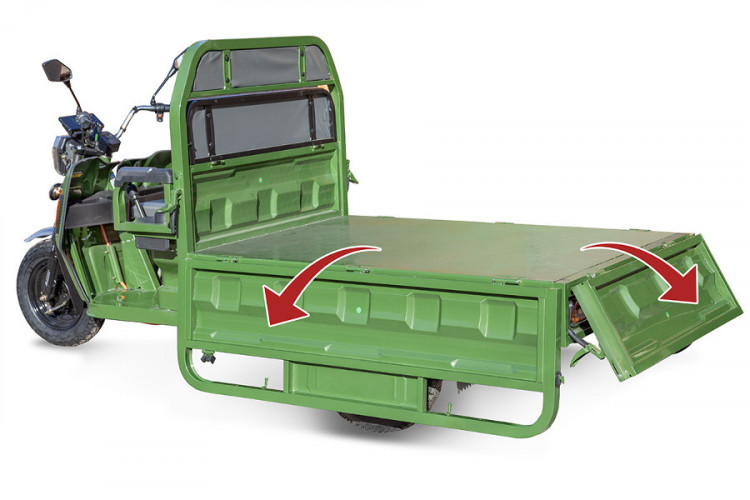 Грузовой электрический трицикл Rutrike Маяк 1500 в Уфе