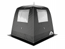 Мобильная баня-палатка МОРЖ c 2-мя окнами (Черный) в Уфе