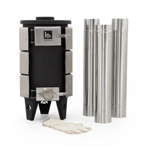 Мультитопливная походная печь Hyggelig LONGHEAT длительного горения в Уфе