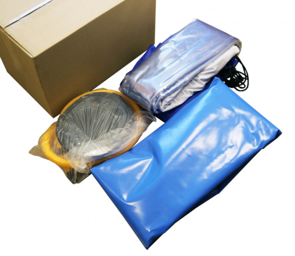 Тент для бассейна с надувной подушкой "Фиеста" в Уфе