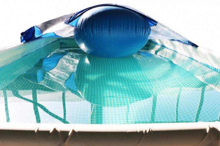 Тент для прямоугольного бассейна Intex/Bestway с надувной подушкой "Фиеста" в Уфе