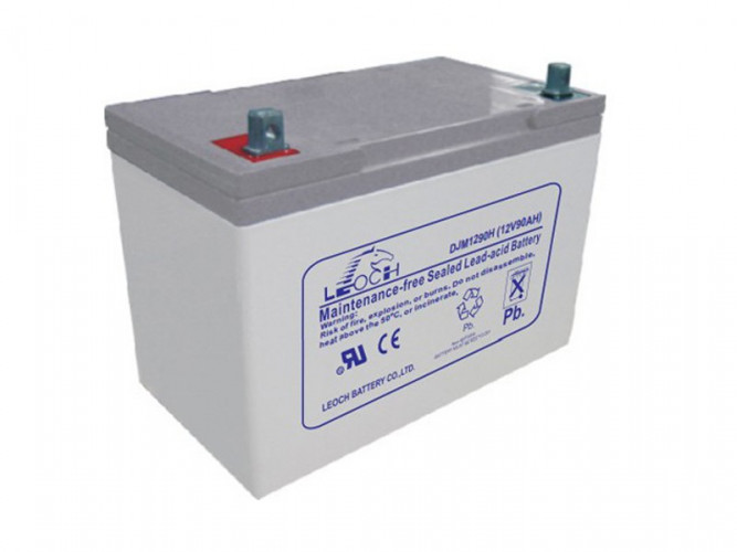 Аккумулятор Leoch DJM1290H (12 В, 90 Ач) в Уфе