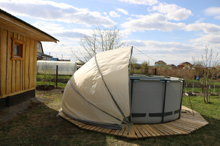 Купол-тент для бассейнов "Фиеста" КОМБИ в Уфе