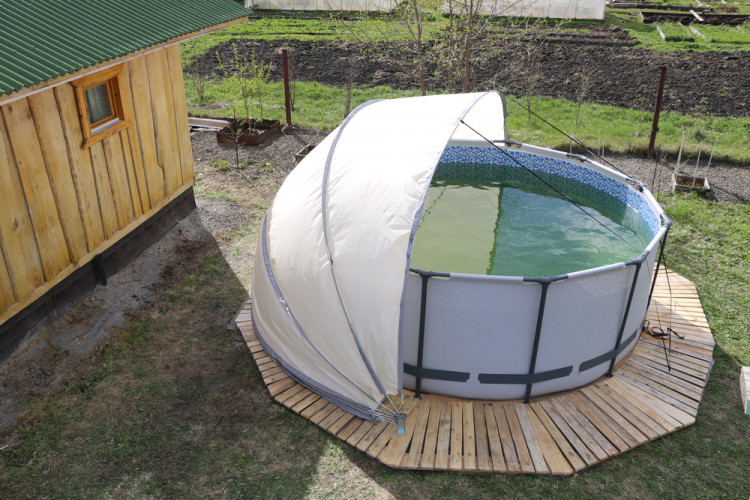 Купол-тент для бассейнов "Фиеста" КОМБИ в Уфе