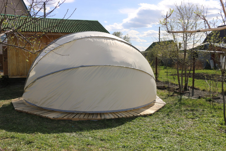 Купол-тент для бассейнов "Фиеста" КОМБИ в Уфе