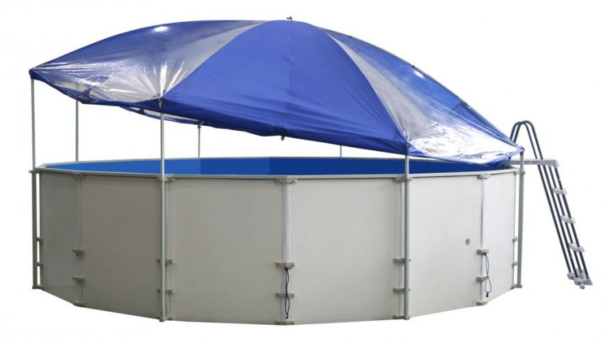 Подъемный тент-навес для бассейна "Фиеста" в Уфе