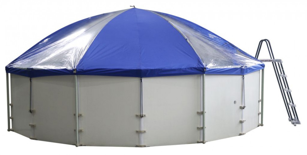 Подъемный тент-навес для бассейна "Фиеста" в Уфе