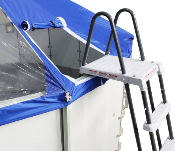 Подъемный тент-навес для бассейна "Фиеста" в Уфе