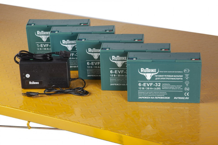 Грузовая электрическая тележка RuTrike СКЛАД 2500 NEW в Уфе