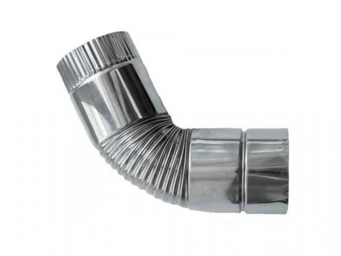 Сегмент трубы угол 45° d-80 мм.(нерж.)Инвент в Уфе