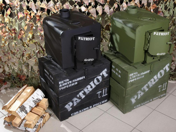 Печь длительного горения Grill’D Patriot 200 в Уфе