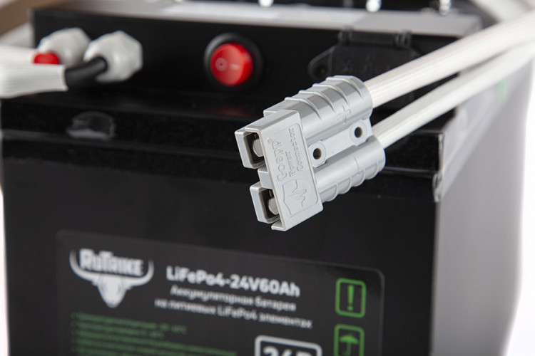 Тяговый железо-фосфатный аккумулятор RuTrike LiFePO4 60V48Ah (60А) в Уфе