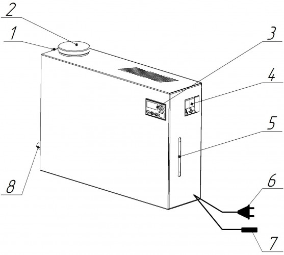 Парогенератор ПГН EVRO 2 кВт в Уфе