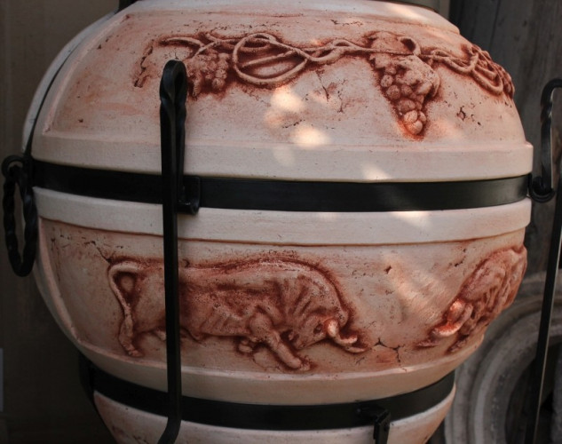 Тандыр Легенды Премиум с эффектом кракле в Уфе