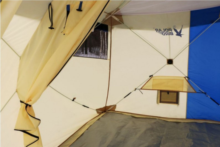 Шатер-тент Polar Bird 4SK Long + Тент-навес в Уфе