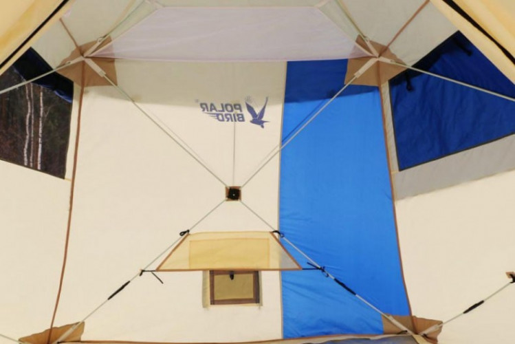 Шатер-тент Polar Bird 4SK Long + Тент-навес в Уфе