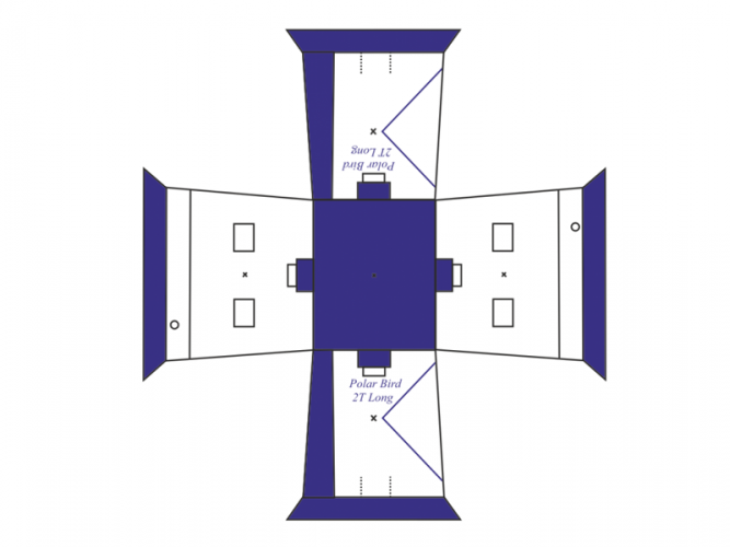 Зимняя палатка Polar Bird 2T Long компакт в Уфе
