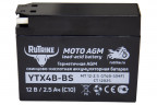 Аккумулятор стартерный для мототехники Rutrike YTX4B-BS (12V/2,5Ah) в Уфе