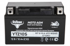 Аккумулятор стартерный для мототехники Rutrike YTZ10S (12V/10Ah) в Уфе