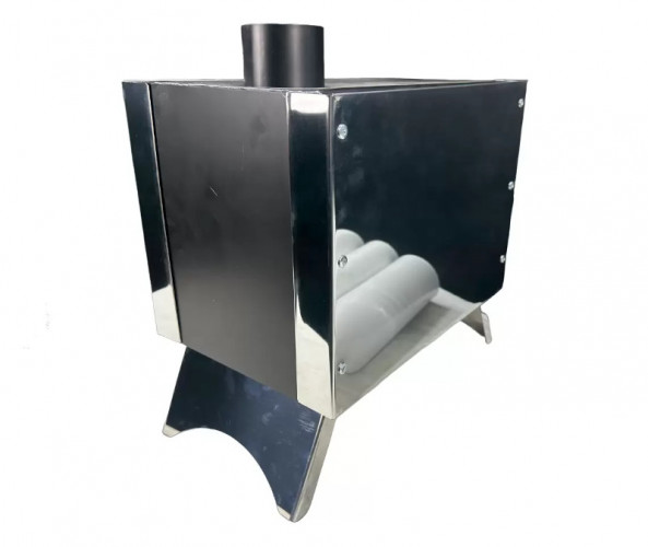 Печь дровяная Сибирка малая из нержавейки в Уфе