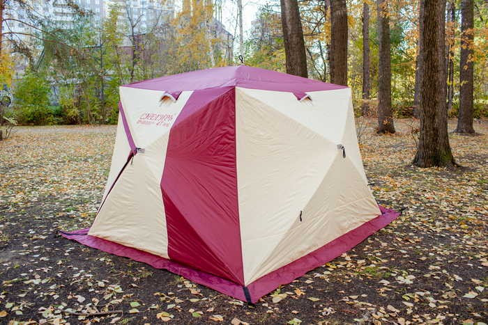 Зимняя палатка для рыбалки Куб Снегирь 4T Long в Уфе