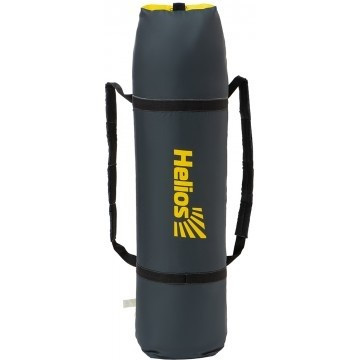 Палатка для рыбалки Helios утепл.Куб 1,5х1,5 желтый/серый в Уфе