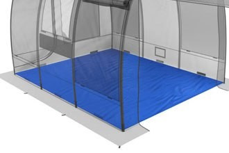 Пол из тарпаулина для палатки бани МОРЖ МАХ-МОРЖ Шатёр в Уфе