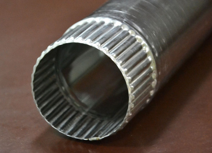 Сегмент трубы дымохода 90 мм. в Уфе