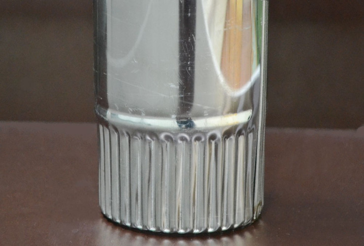 Сегмент трубы дымохода 90 мм. в Уфе