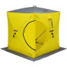 Палатка для рыбалки Helios Куб 1,8х1,8 желтый/серый в Уфе
