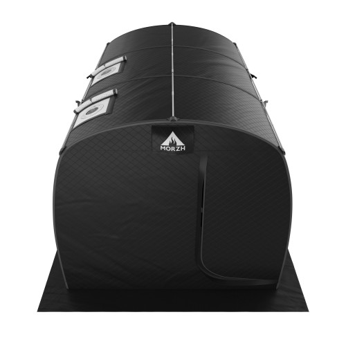 Мобильная баня-палатка МОРЖ Max (Черный) в Уфе