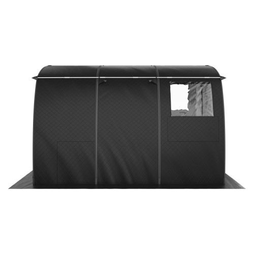 Мобильная баня-палатка МОРЖ Max (Черный) в Уфе