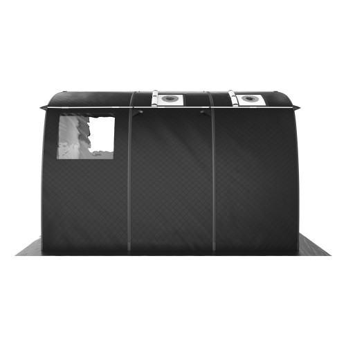 Мобильная баня-палатка МОРЖ Max (Черный) в Уфе