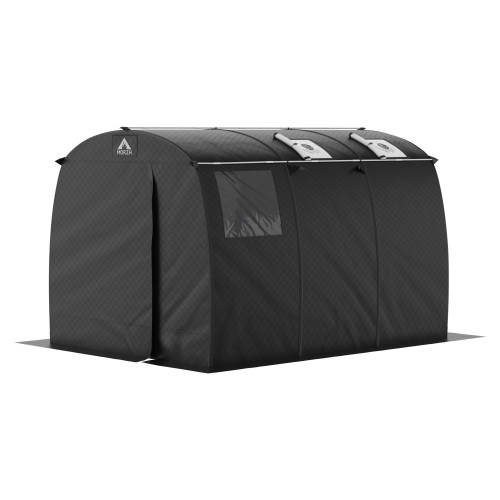 Мобильная баня-палатка МОРЖ Max (Черный) в Уфе