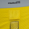Палатка для рыбалки Helios утепл. Куб 1,8х1,8 желтый/серый в Уфе