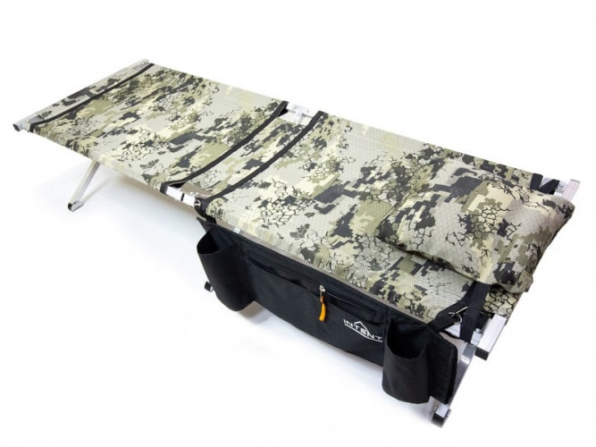 Раскладушка алюминиевая INTENT PLUS 190х65х40 в Уфе