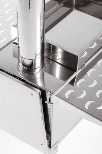 Печь-камин Инвент ПРО Большая в Уфе