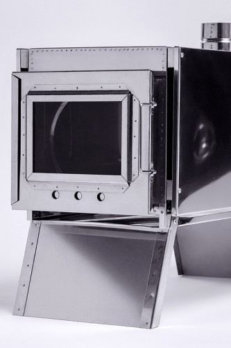 Печь-камин Инвент малая в Уфе