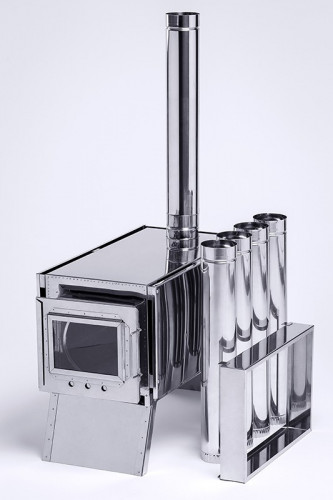 Печь-камин Инвент средняя в Уфе