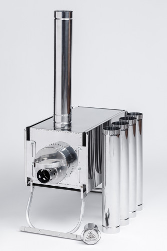 Печь Инвент экономка средняя с регулирующимися экранами в сумке в Уфе