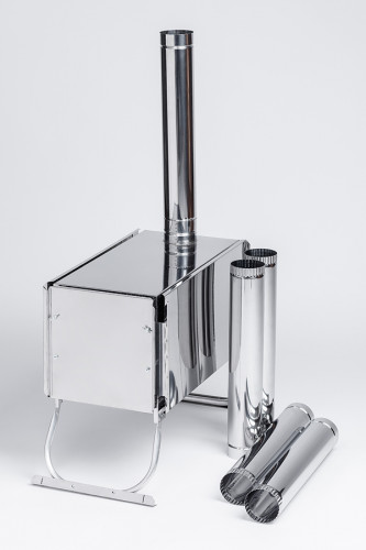 Печь Инвент экономка средняя с регулирующимися экранами в сумке в Уфе