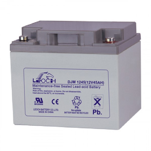 Аккумулятор Leoch DJM1245 AMG (12 В, 45 Ач) в Уфе