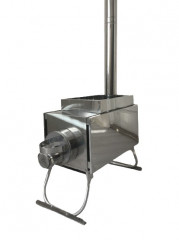 Печь Инвент Экономка  малая со  стац. экранами в сумке