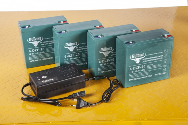 Грузовая электрическая тележка RuTrike Плита 1500 в Уфе