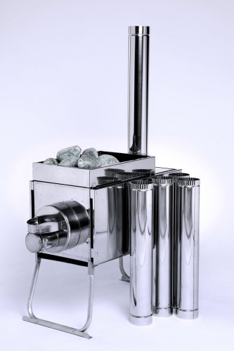 Печь Инвент Экономка средняя со стац. экранами в сумке в Уфе