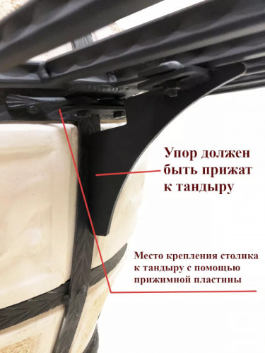 Боковой столик для тандыра в Уфе