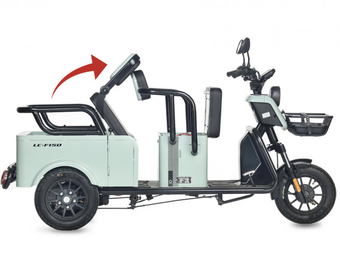 Пассажирский электротрицикл Wanshida LC-F150 в Уфе