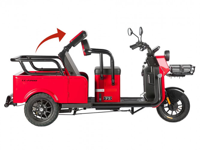Пассажирский электротрицикл Wanshida LC-F200 в Уфе