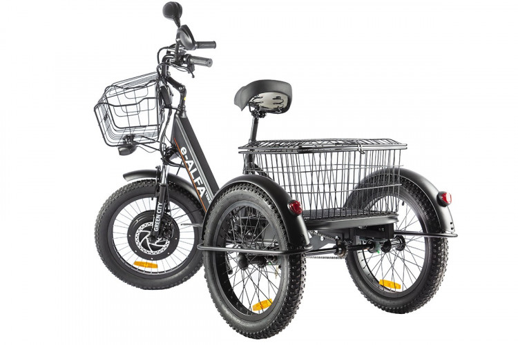 Электрофэтбайк Eltreco Green City e-ALFA Trike в Уфе